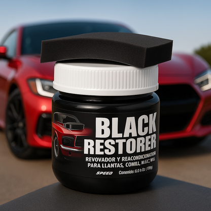 2 botes de  BlackRestorer de 150 GR cada uno
