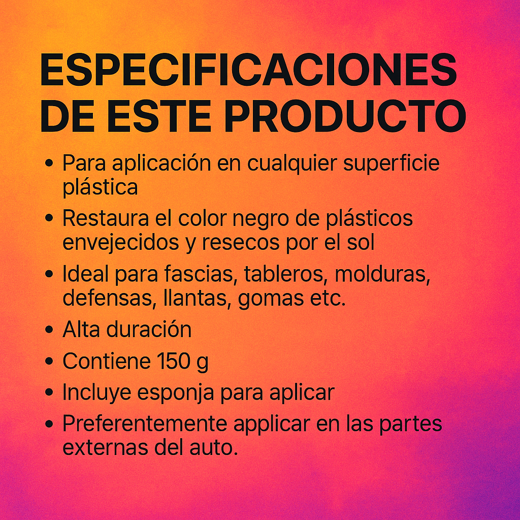 2 botes de  BlackRestorer de 150 GR cada uno