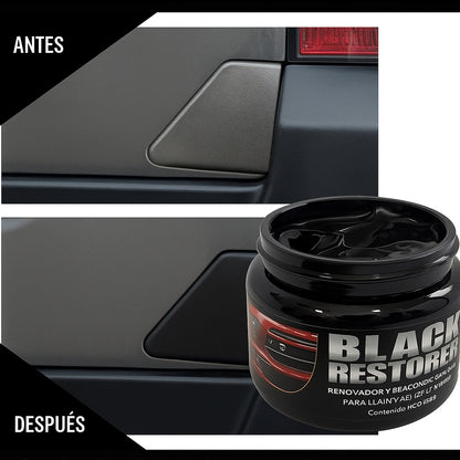 2 botes de  BlackRestorer de 150 GR cada uno
