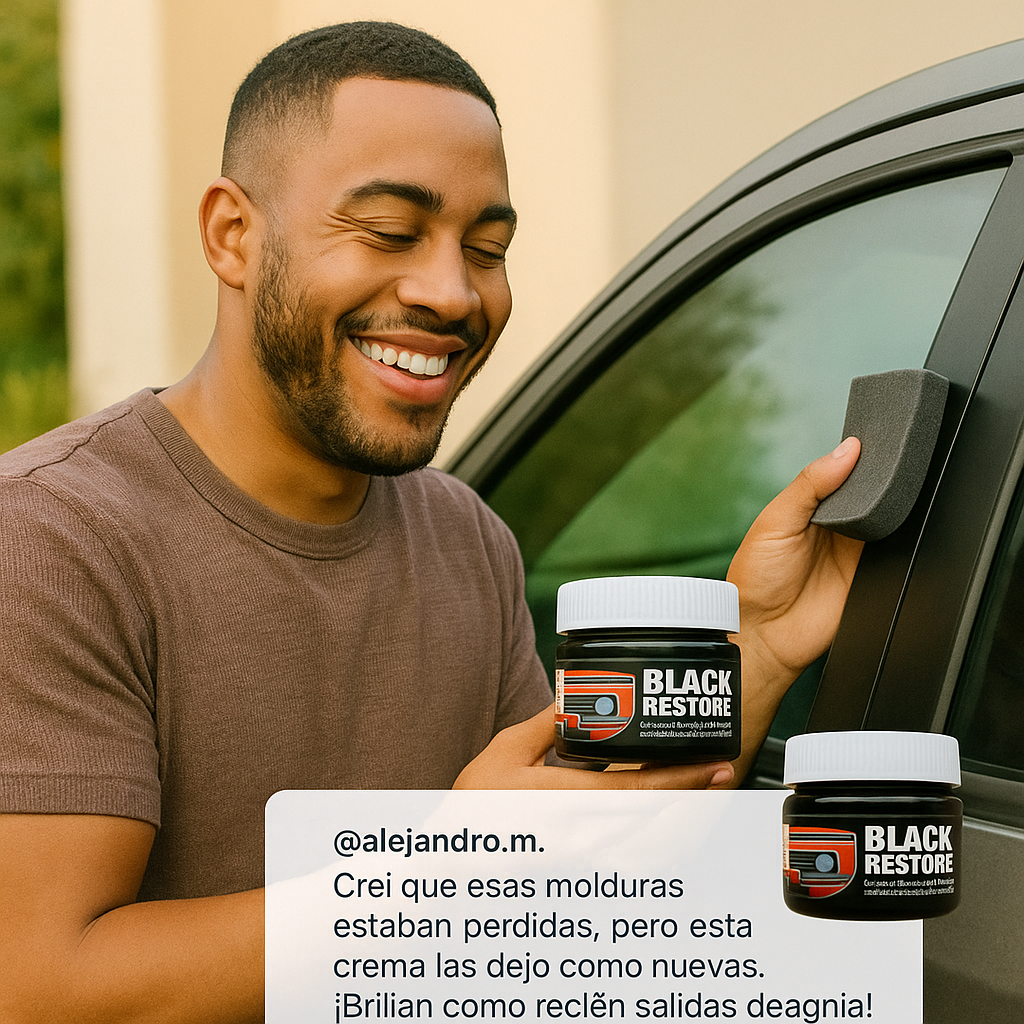 2 botes de  BlackRestorer de 150 GR cada uno