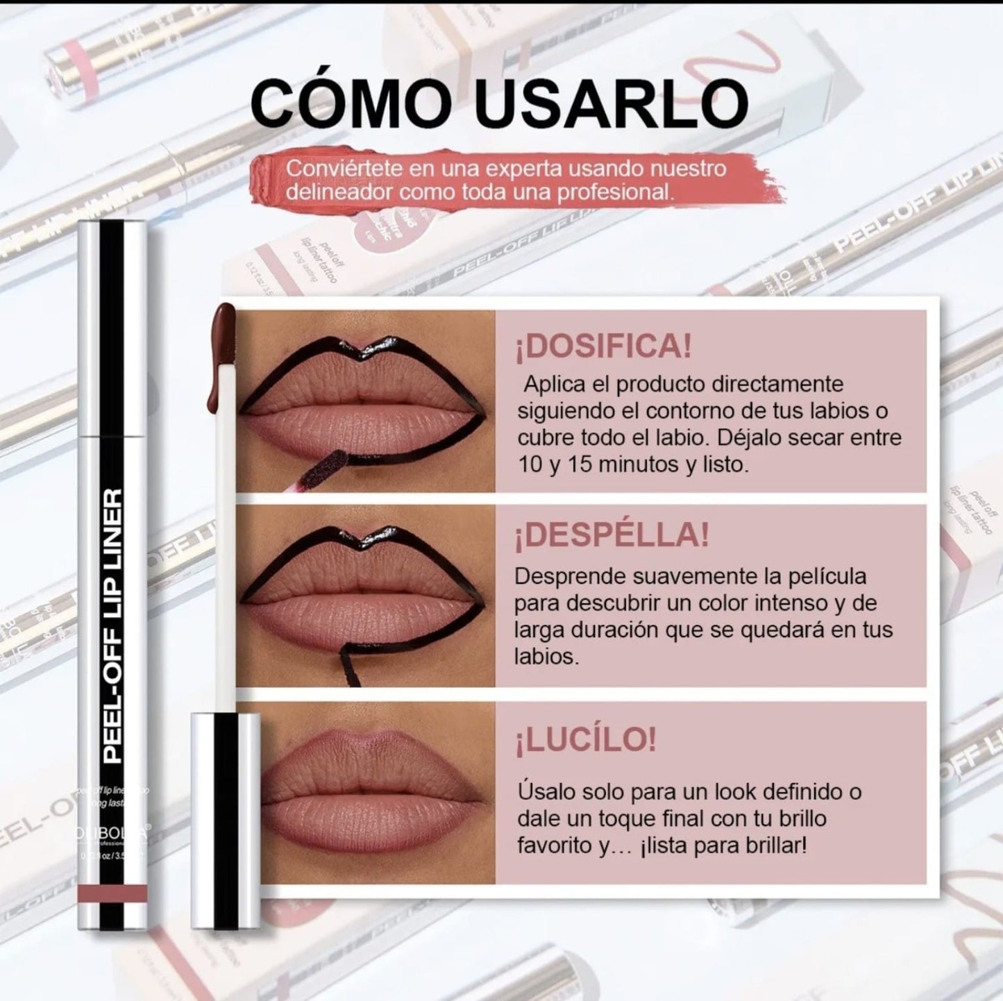 Peel Off Lip Liner