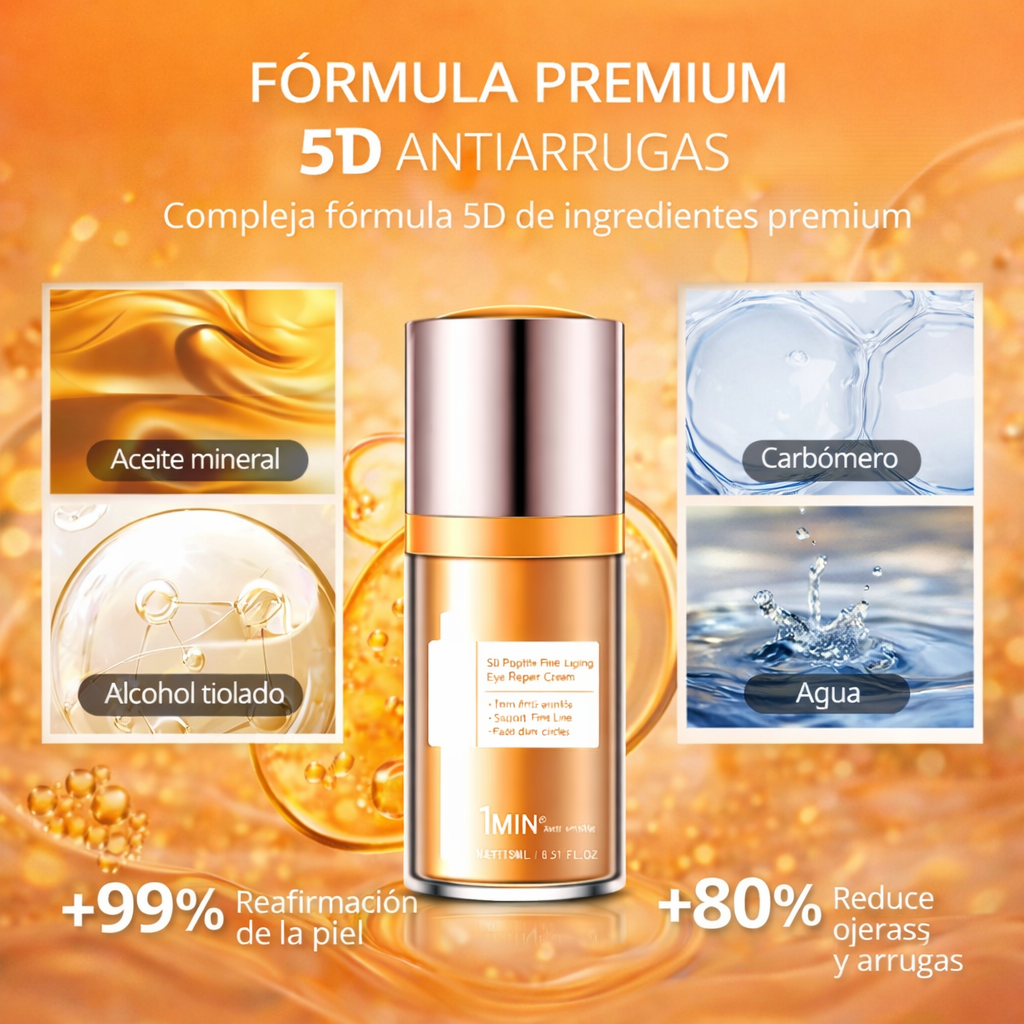 ANTI ARRUGAS 5D peptidos